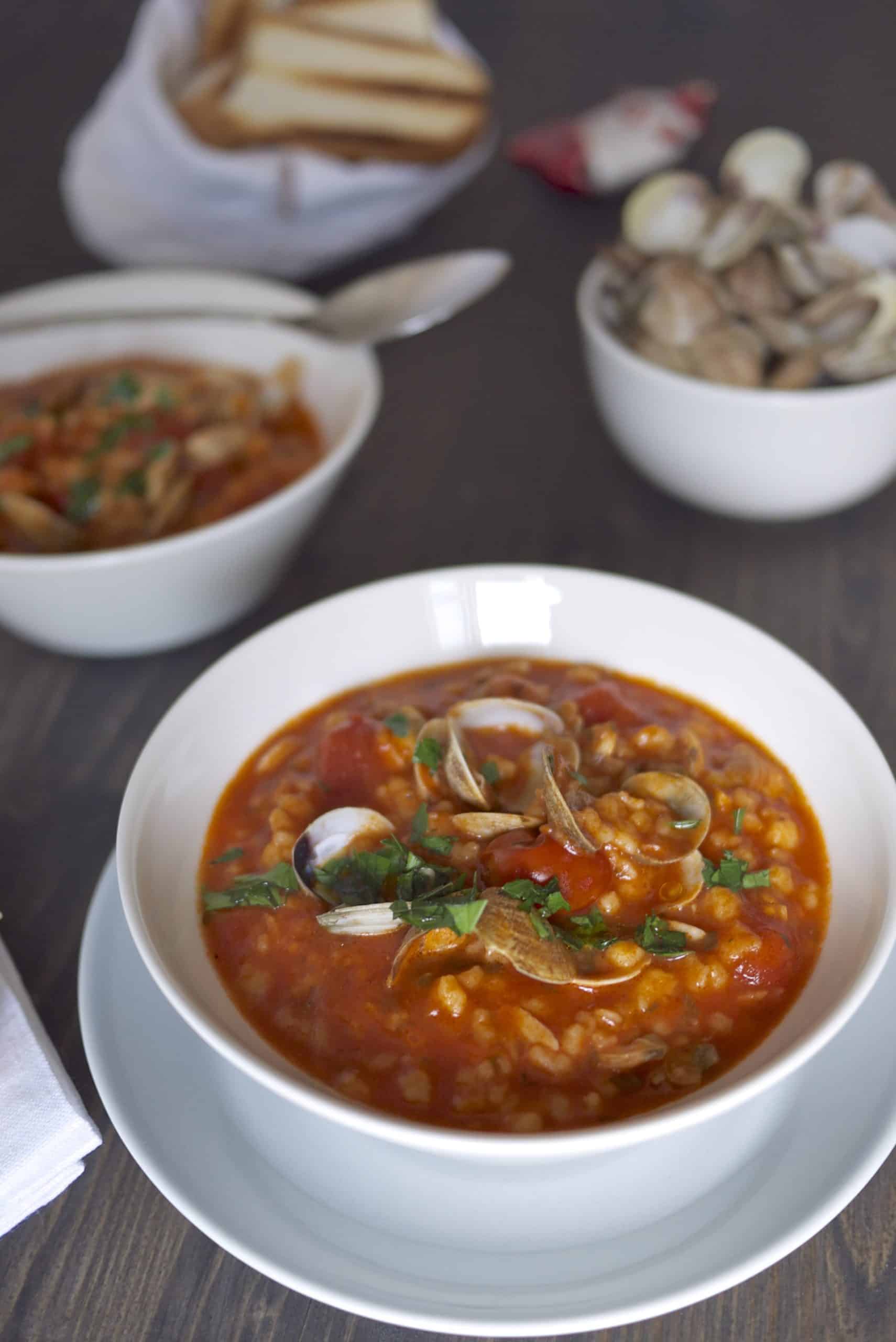 fregola con vongole