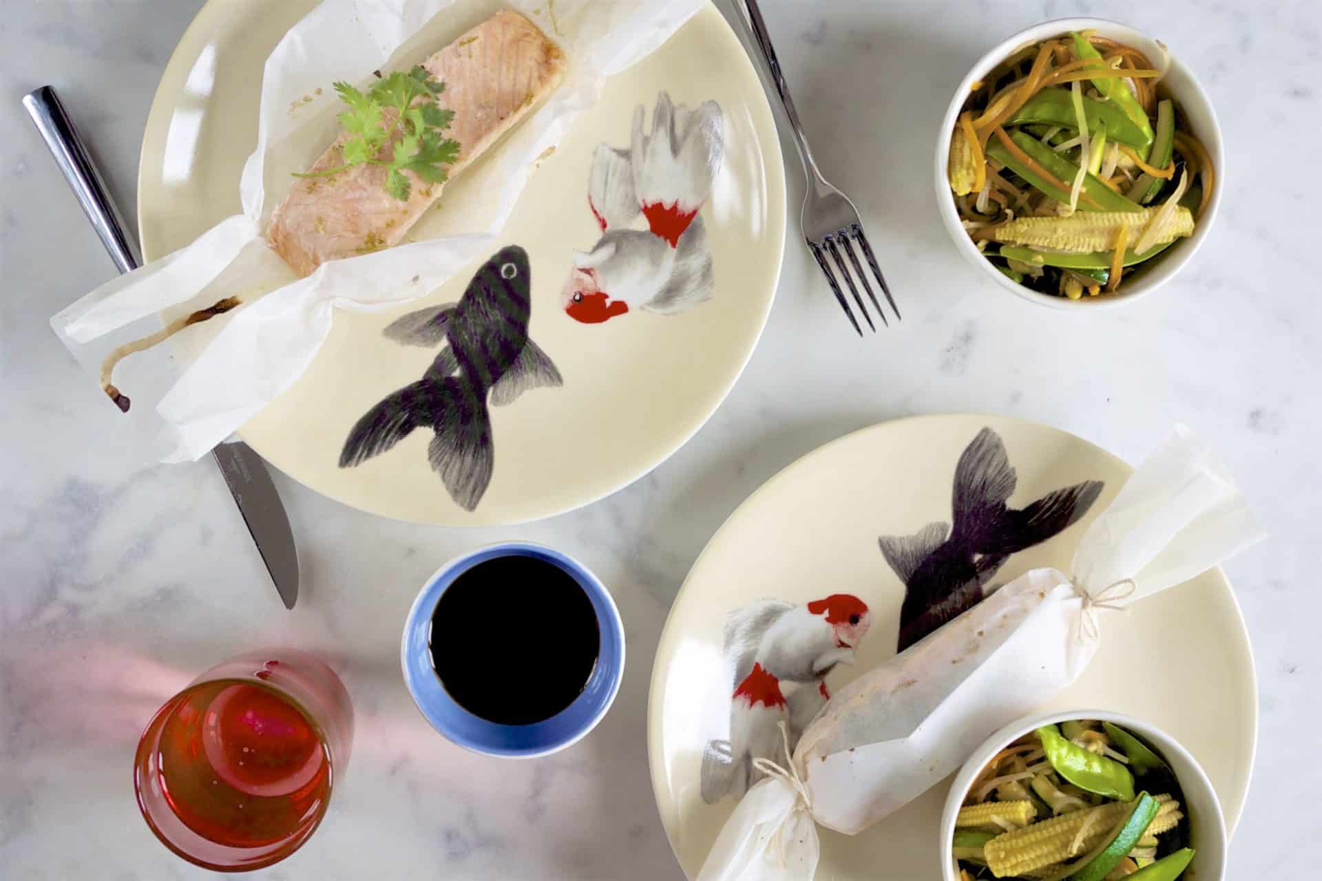 salmone coriandolo lime salmonealcartoccio scaled
