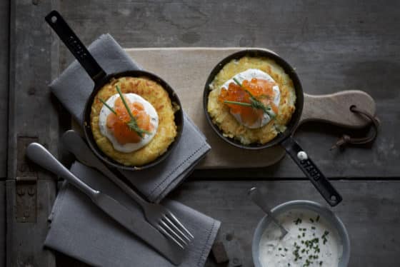 C rösti salmone affumicato crème fraîche2