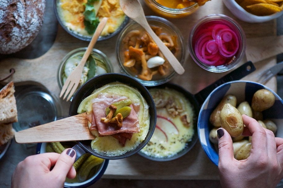 raclette e fondue