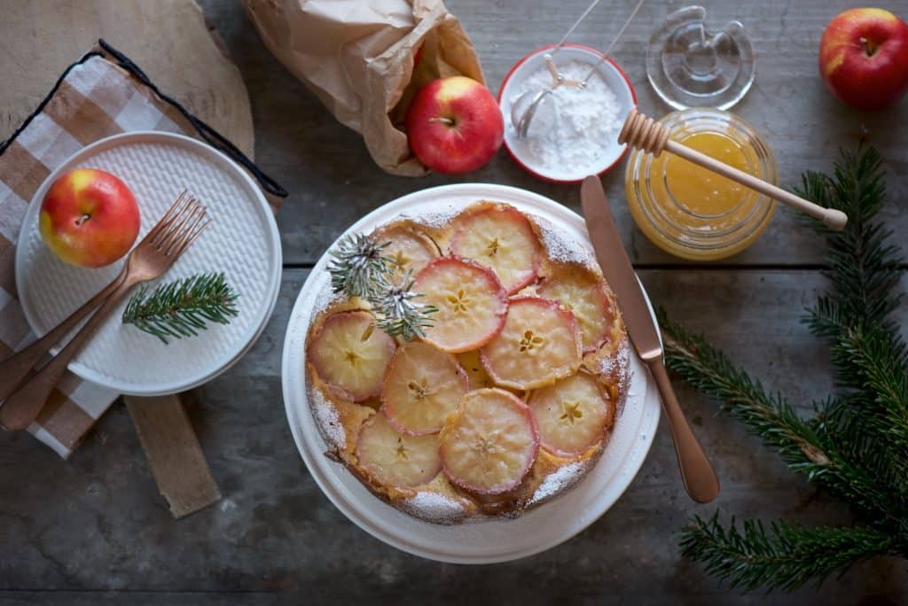 torta rovesciata con le mele