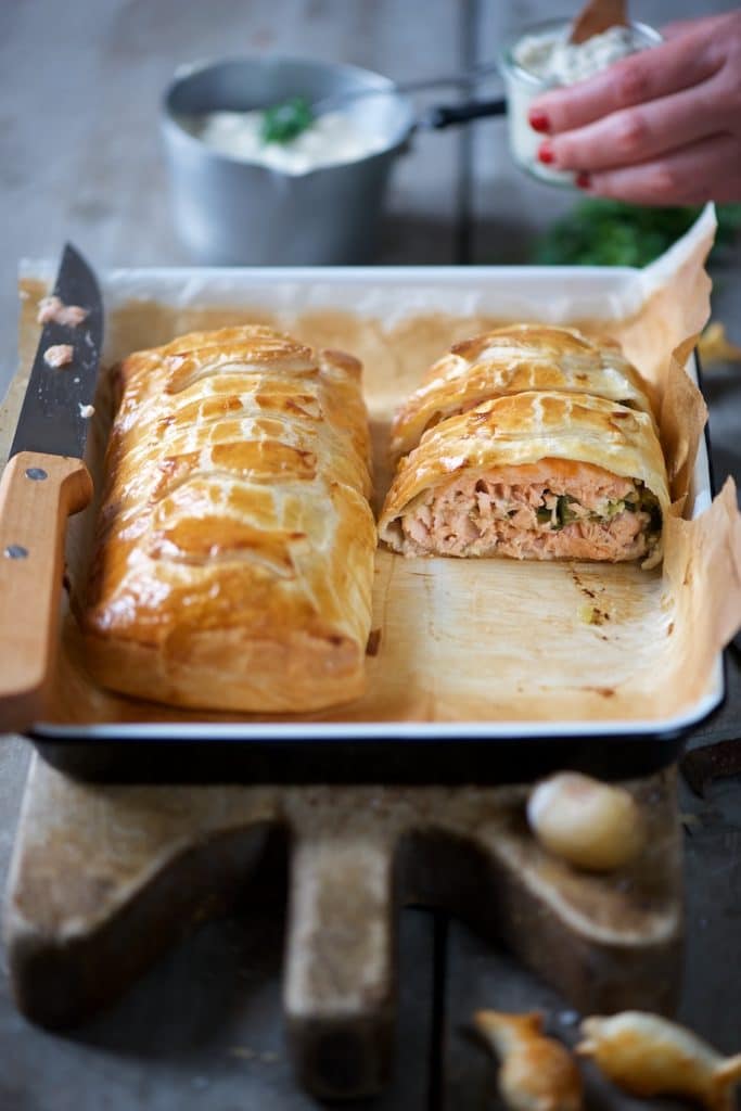 salmone in crosta