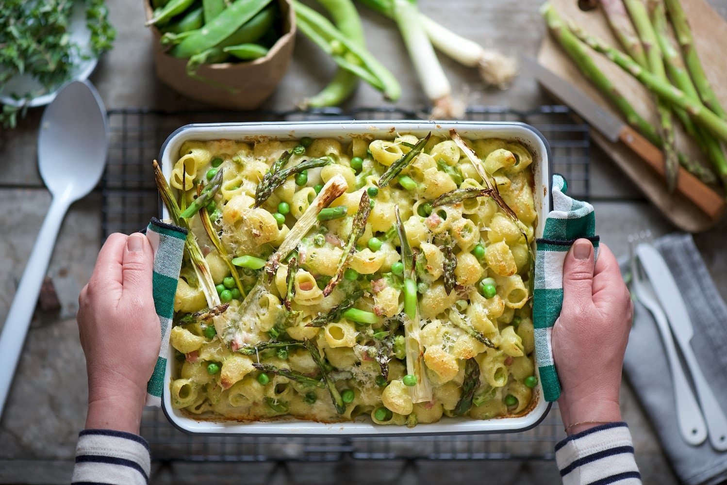 pasta al forno primaverile