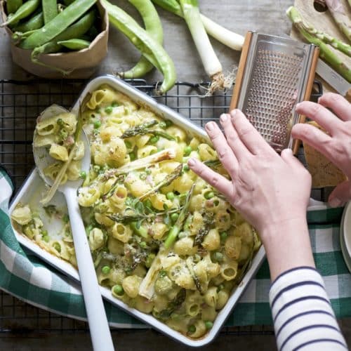 pasta al forno primaverile