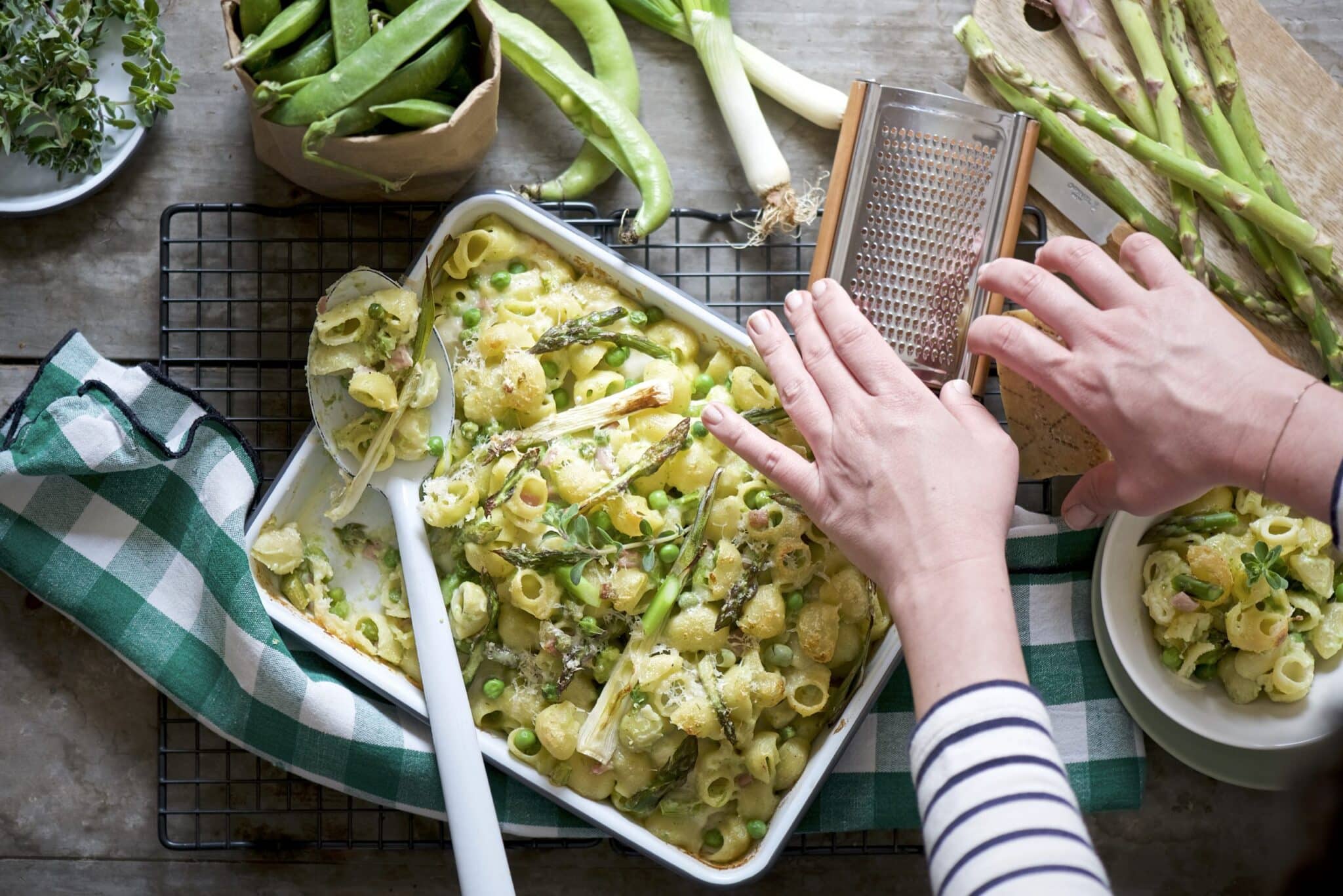 pasta al forno primaverile