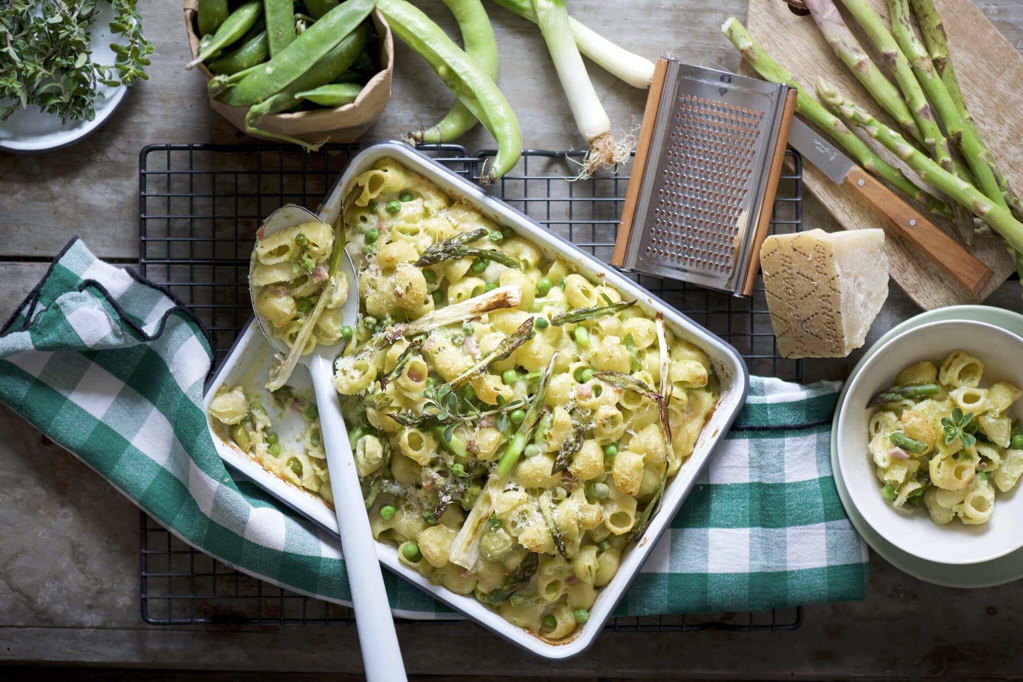 pasta al forno primaverile