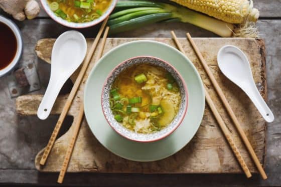 Ricettina: zuppa di mais e pollo