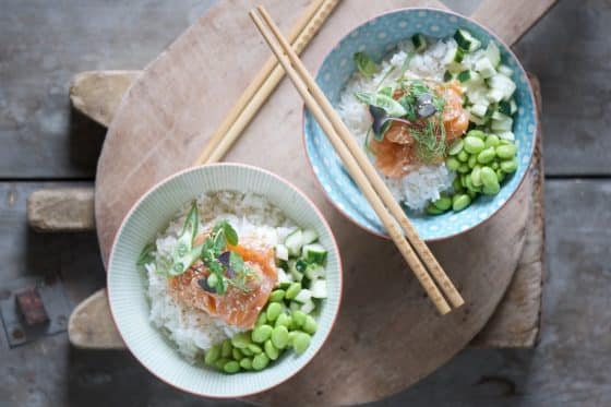 Ricettina: poke di salmone