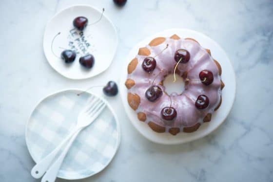 Ciambellone alle ciliegie