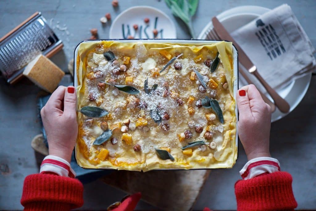 lasagnetta di zucca