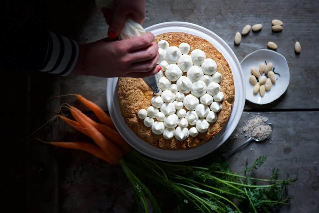 torta di carote