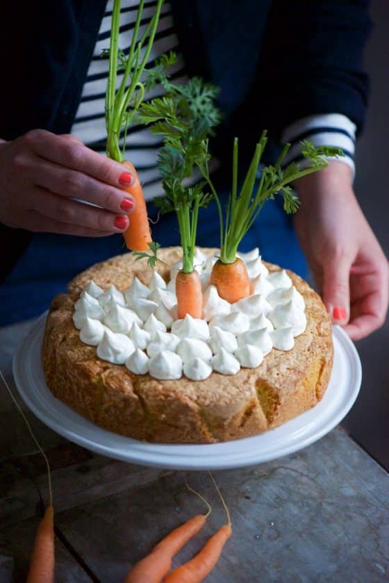 torta di carote