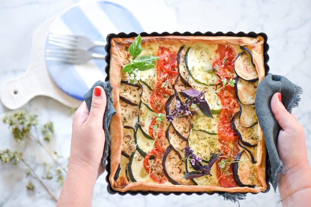 tarte di verdure estive