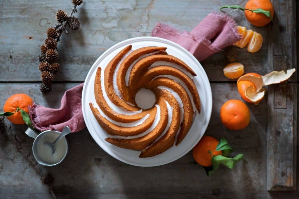 ciambellone con polpa di clementine