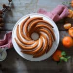 ciambellone con polpa di clementine