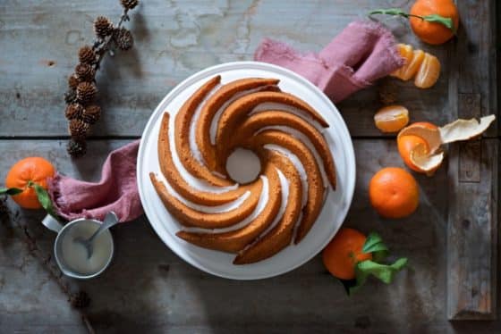 Ciambellone con polpa di clementine