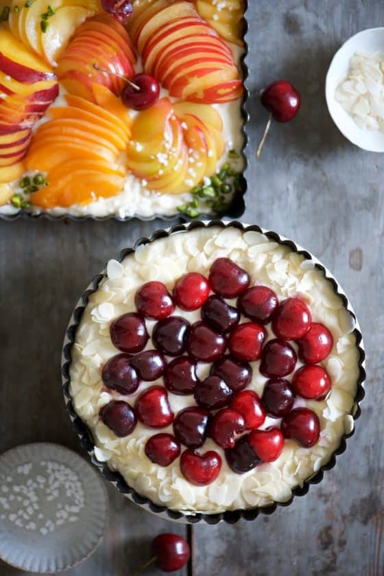 focaccia dolce alla frutta