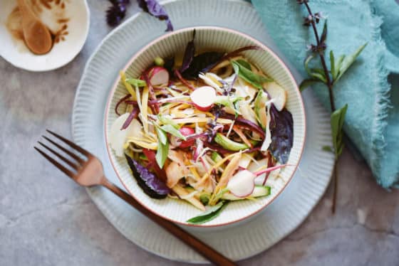 Ricettina: insalata croccante con dressing asiatico