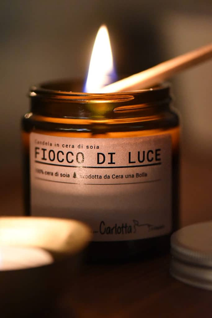 Candela "Fiocco di luce"