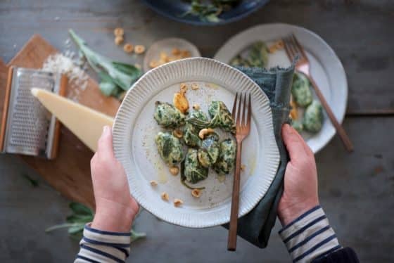 Gnudi di spinaci