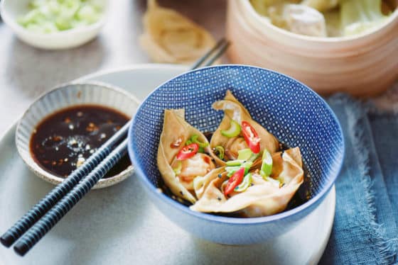 Ricettina: wonton di gamberi