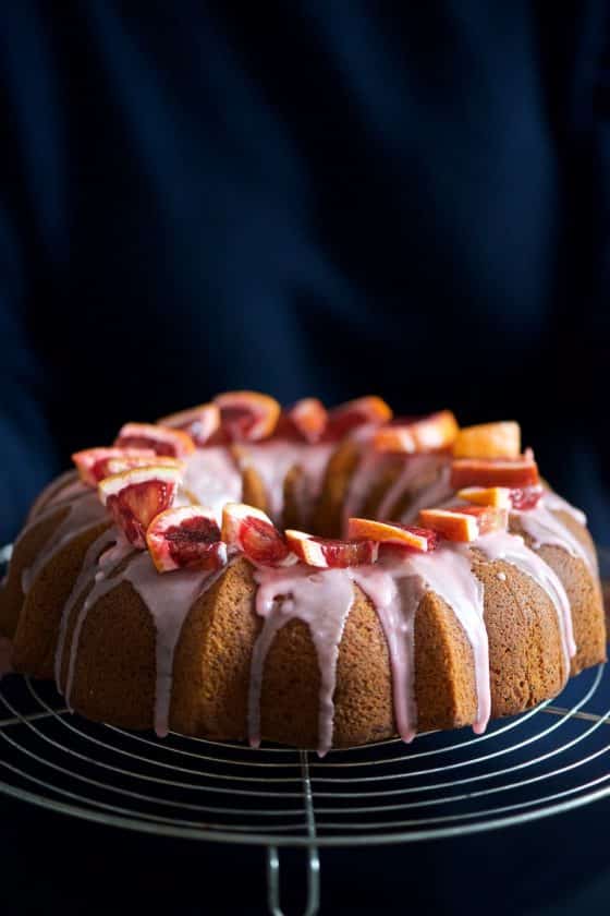 ciambellone all'arance e semi di papavero