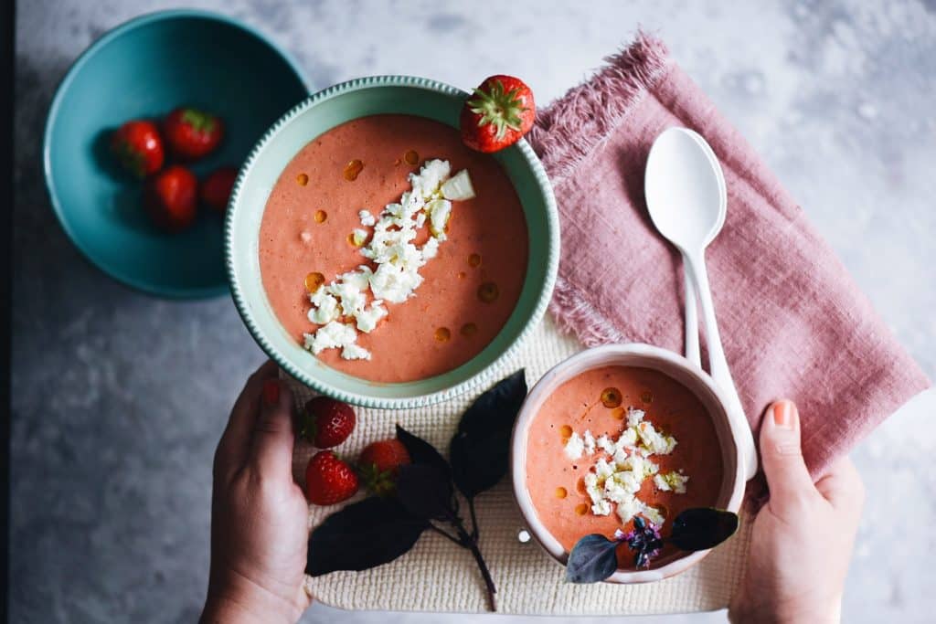 gazpacho di fragole