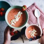 gazpacho di fragole