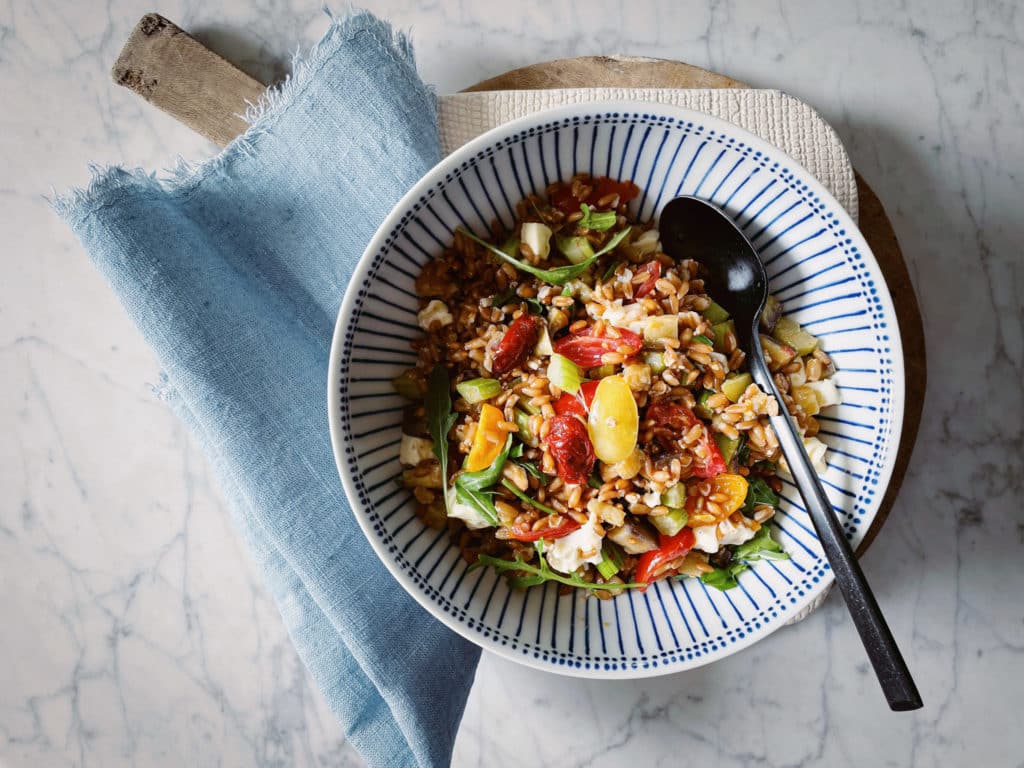 insalata di farro estiva