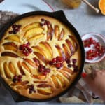 torta di pesche e semolino