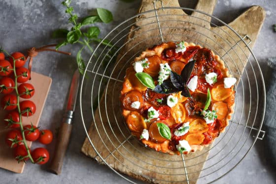 tarte tatin di pomodori