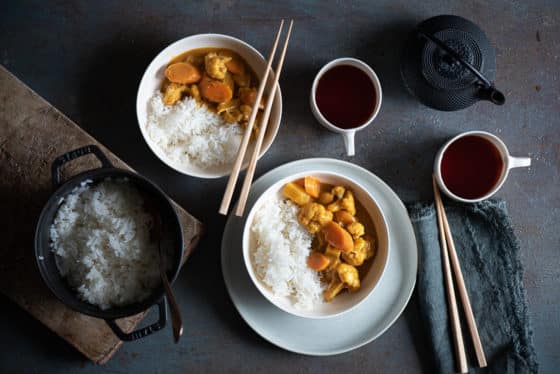 Curry giapponese di verdure