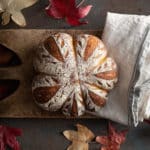 pane di zucca e curcuma