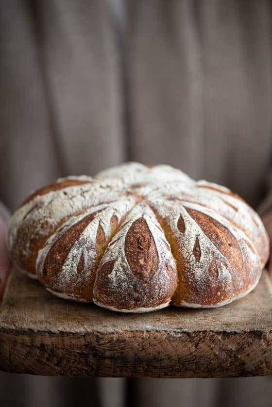 pane di zucca e curcuma