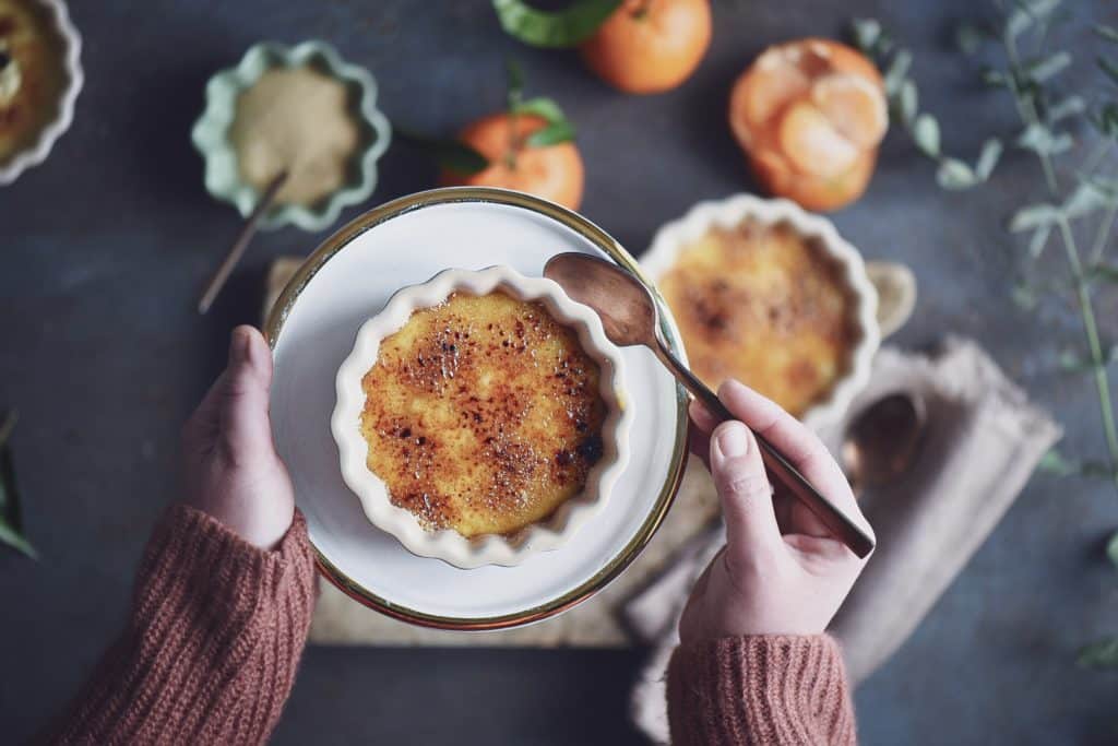 crema catalana alle clementine