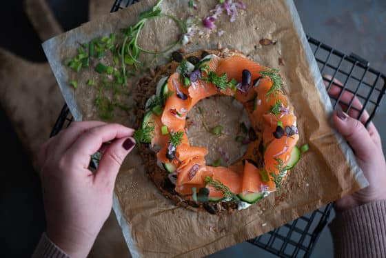 Ricettina: cream tart con salmone affumicato