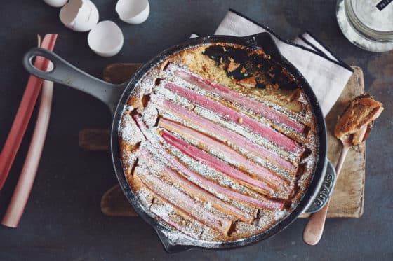 Ricettina: pudding con rabarbaro