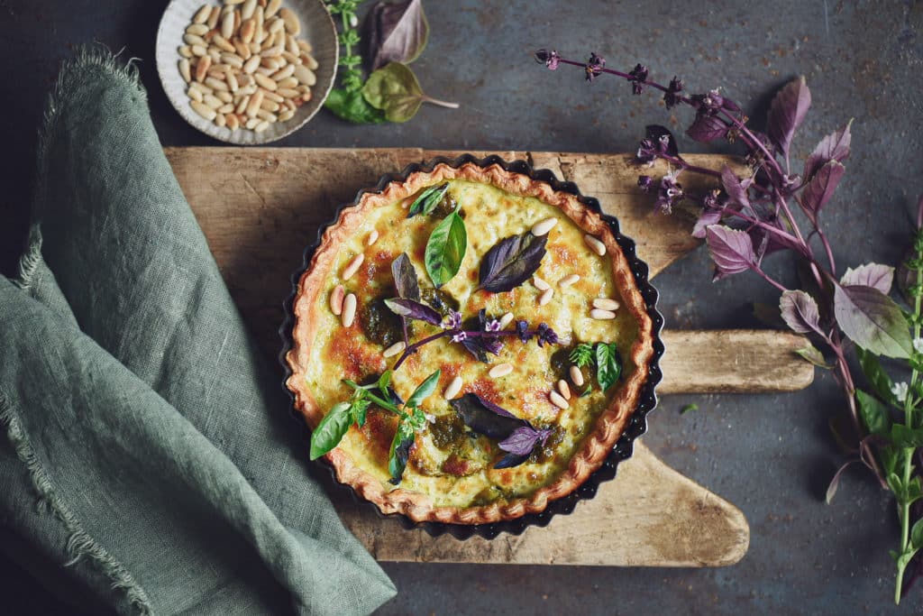 torta al pesto