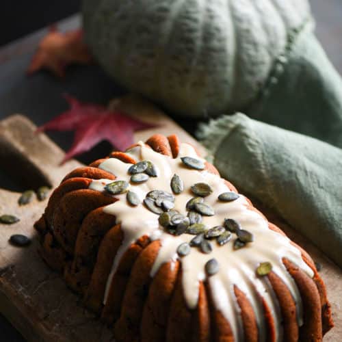 plumcake di zucca con streusel al caco