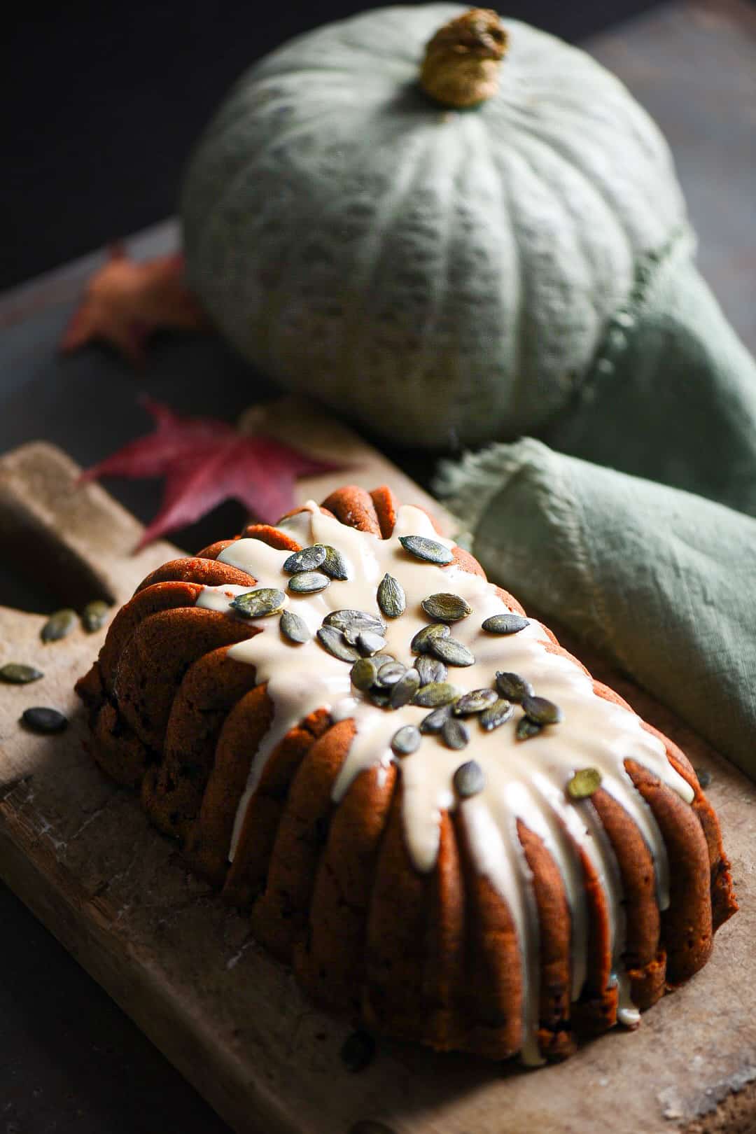 plumcake di zucca con streusel al caco