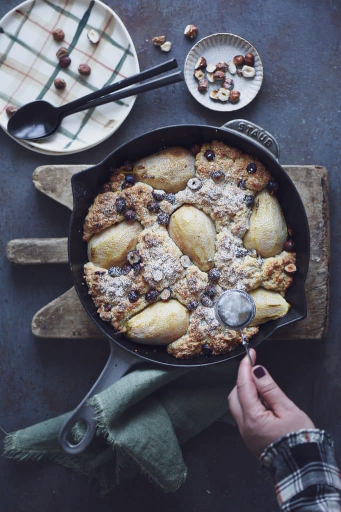 cobbler di pere