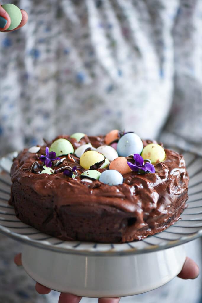 torta pasquale al cioccolato