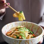 gnocchi di riso con verdure