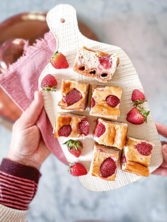 Ricettina: torta al quark e fragole