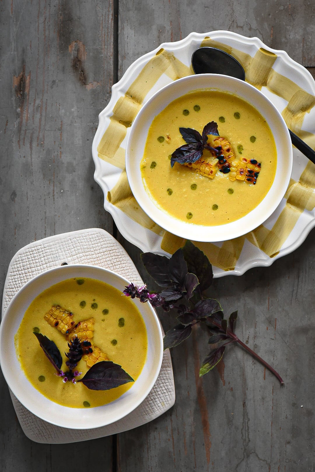 crema di mais al curry