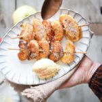 spiedini di frittelle di mele