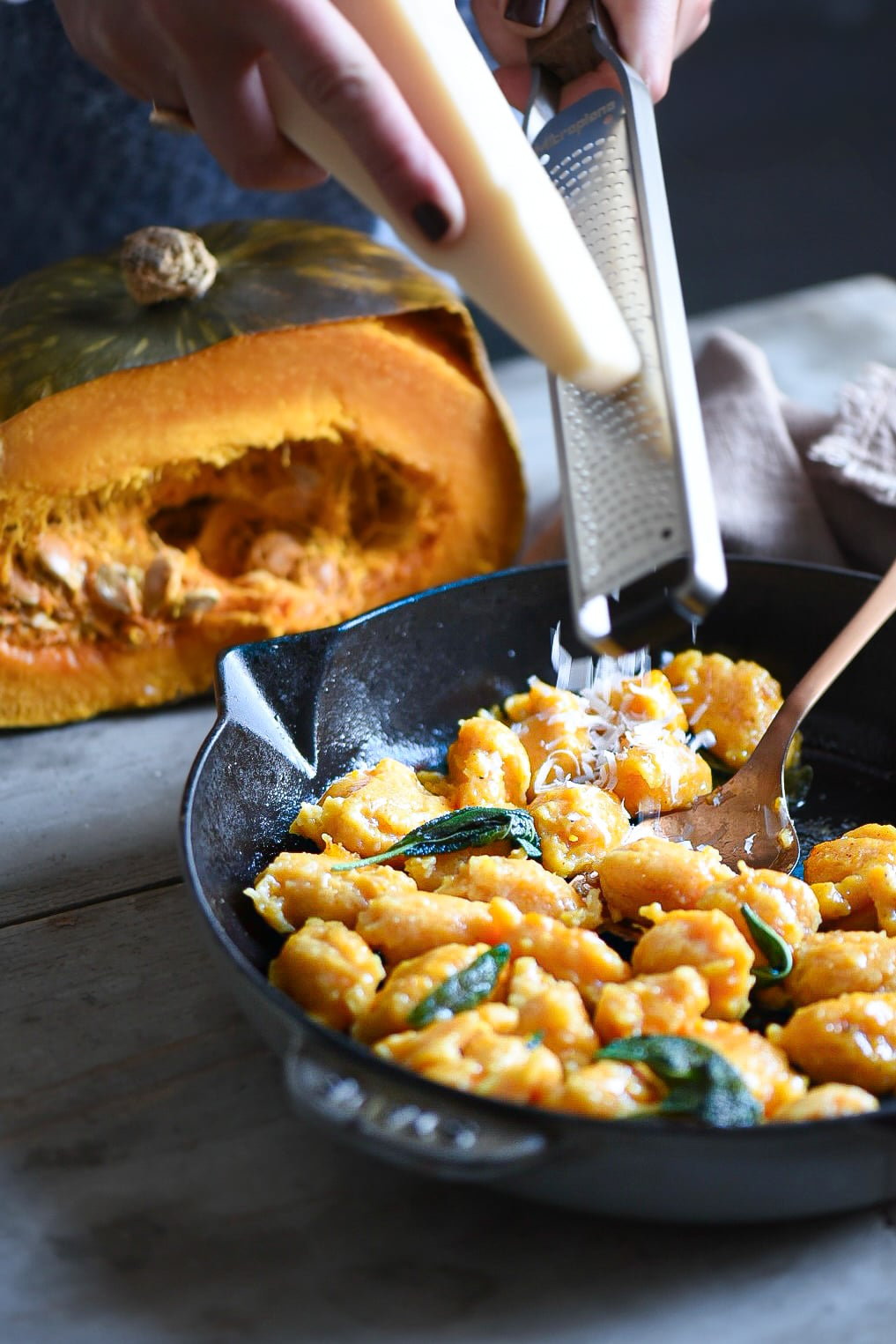 gnudi di zucca