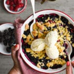 la ricetta di base del crumble