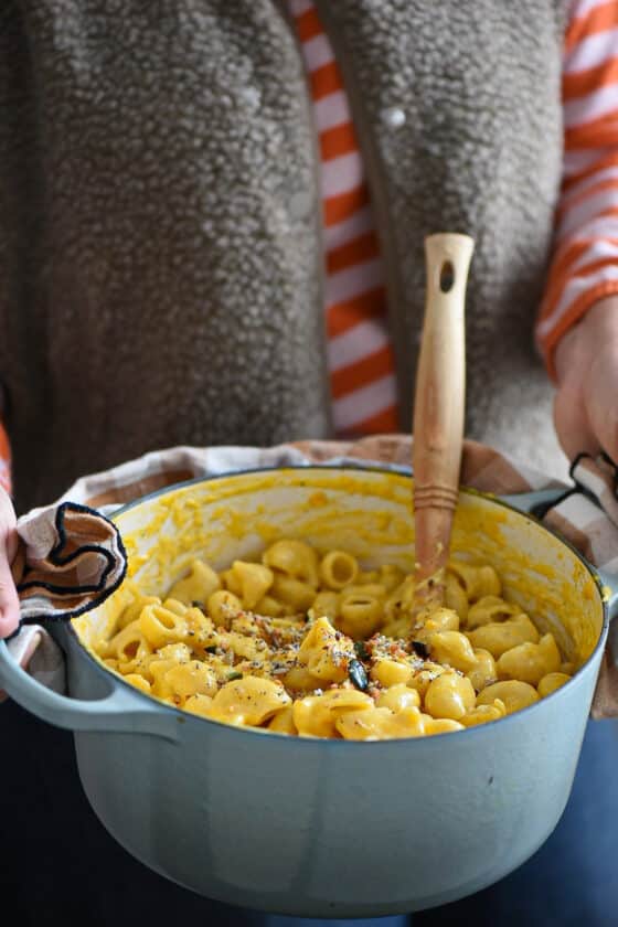 Mac and cheese alla zucca