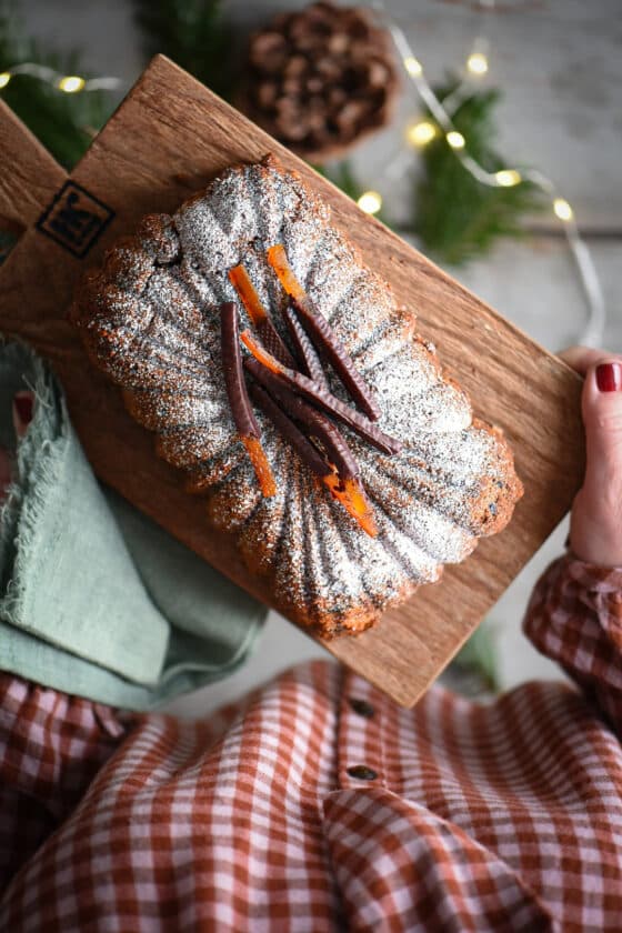 cake all'arancia e cioccolato